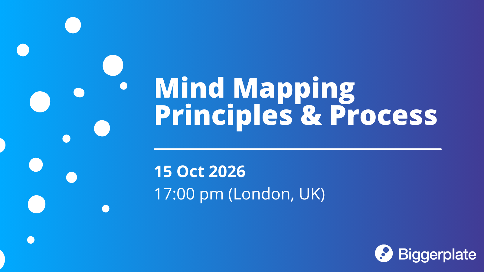 Mind Mapping Principles & Process