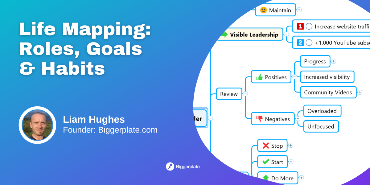 Life Mapping - Roles, Goals and Habits