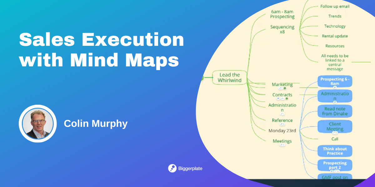 Sales Execution with Mind Maps