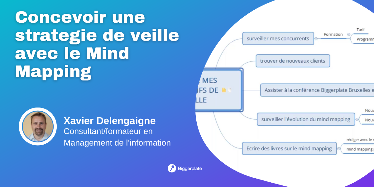 Concevoir une strategie de veille avec le Mind Mapping