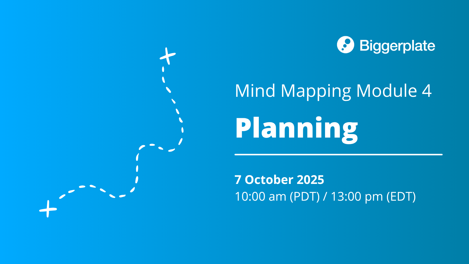Mind Mapping Module 4: Planning