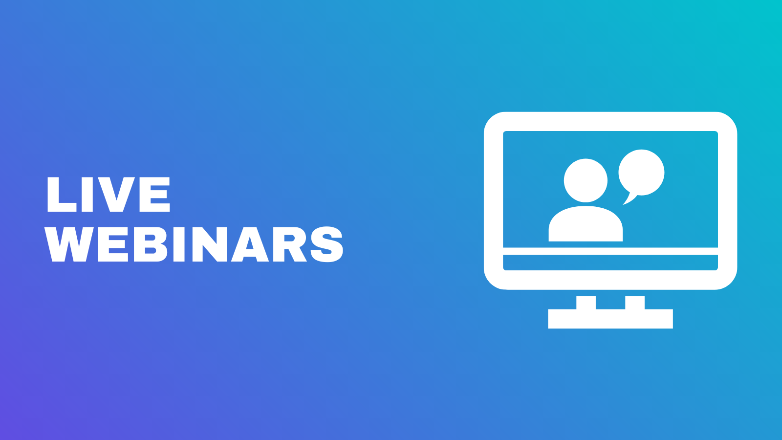 Live Webinars