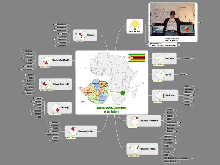 Administrative Divisions of Zimbabwe