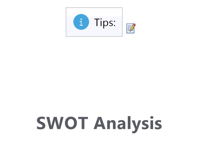 SWOT Analysis Template