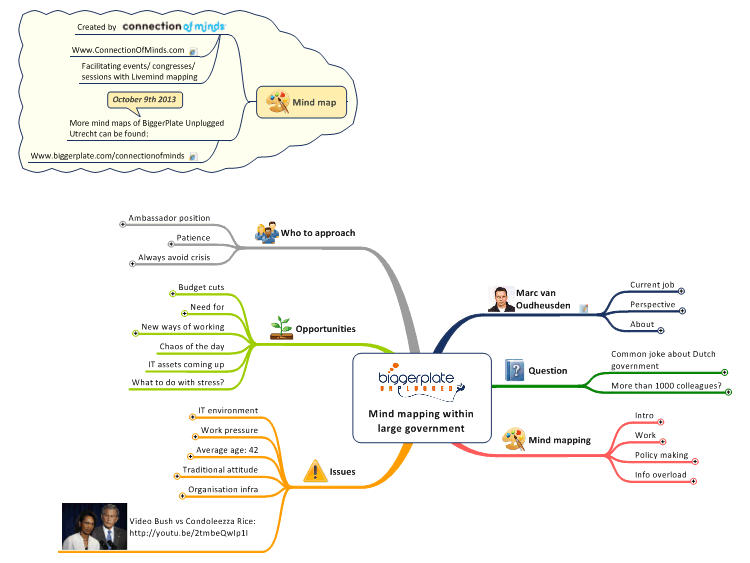 BPUN Mind mapping within large government