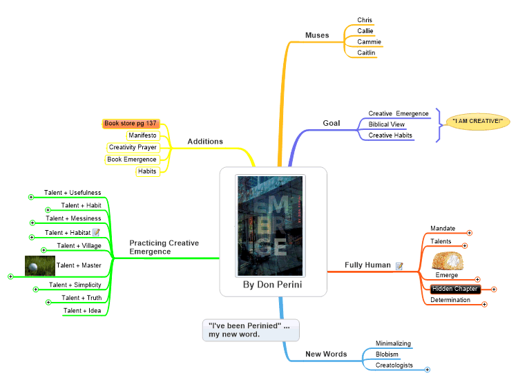 Book Titled Emerge By Don Perini
