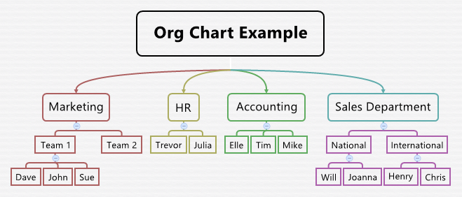 Sales Team Organization Chart