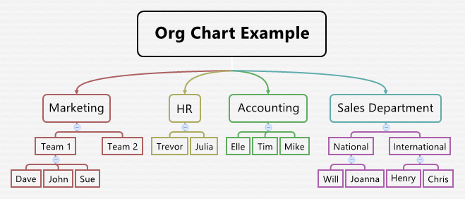 Accounting Organizational Chart Example