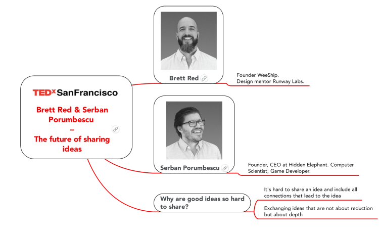 TEDx SanFrancisco Session 2 - Brett Red & Serban Porumbescu