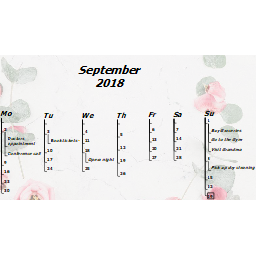 Calendar