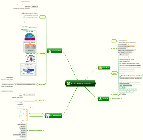 Product Life Cycle Management: Imindq Mind Map Template | Biggerplate