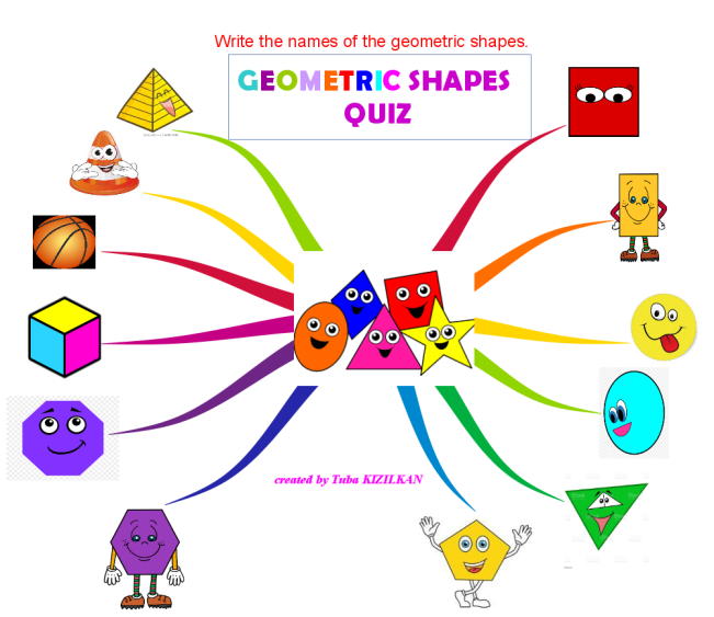 Geometric Shapes with no words