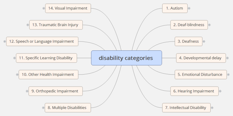 disability categories