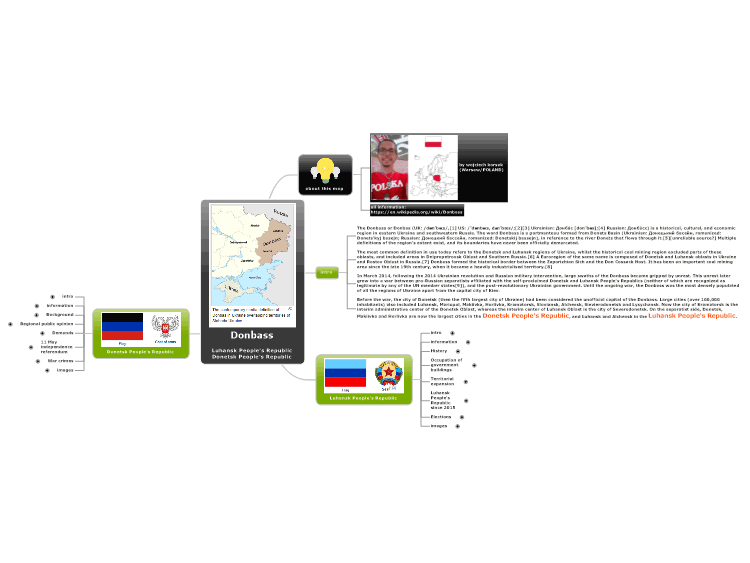 Donbass - Luhansk People&#39;s Republic and Donetsk People&#39;s Republic