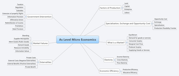 As Level Micro Economics