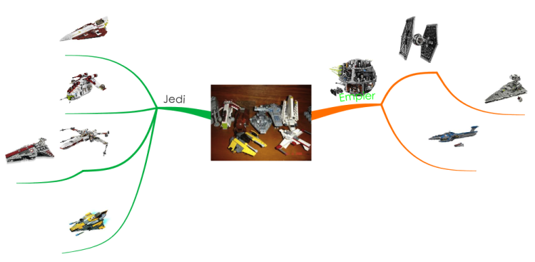 Star Wars Lego Ships